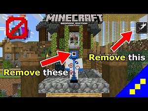 How to remove POTION BUBBLES in Minecraft Bedrock