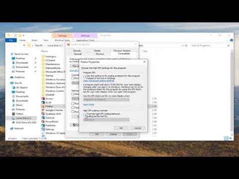 How to Fix Program Scaling on 4k Monitors In Windows 10/8/7 [Tutorial]