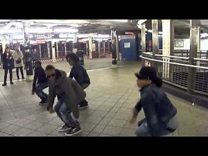 Mindless Behavior Performing Mrs. Right in NYC Subway