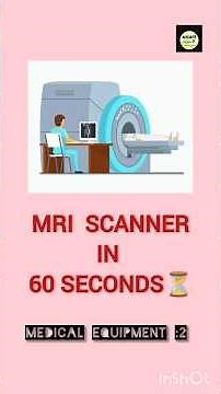 Learn MRI Concept in 1 Minute 🧲🧠 Medical Equipment :2 #medicalimaging #biomedical #shorts #bme #mri