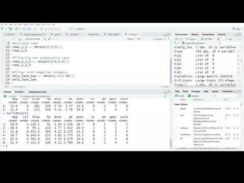Data Table Basics with R