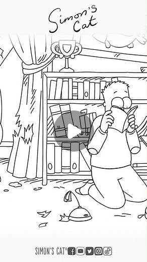 Simon's Cat | NEW FILM OUT NOW 😍 Watch by Clicking the LINK IN BIO *** Simon prepares for a much needed holiday without the cats. Can Simon's sister... | Instagram