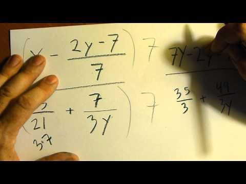 Simplify Nested Fractions