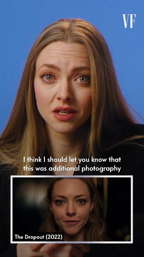 1.7M views · 19K reactions | Amanda Seyfried explains just how she took that inspiring step forward on #TheDropout. | Vanity Fair | Facebook