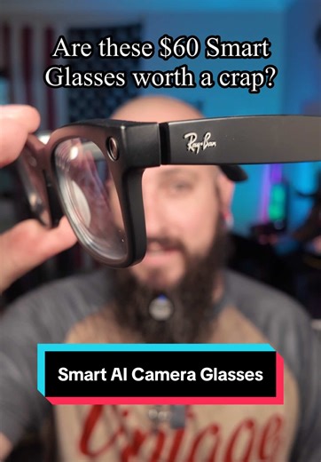 Smart AI Camera Glasses: Your Wearable Assistant