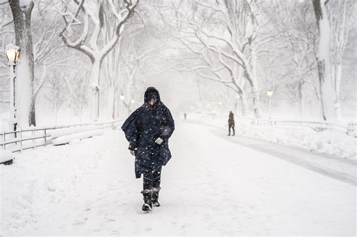 Map shows northeastern states set to get hit with snow again this weekend