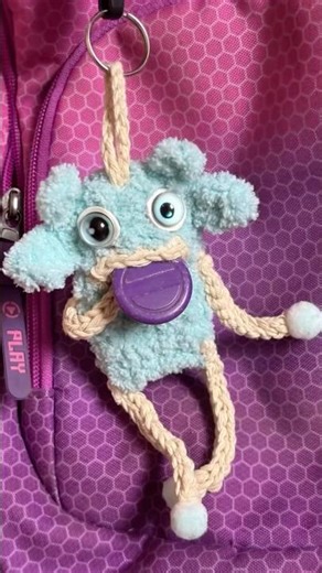 Cute key guard 🔑 #adorablecrafts