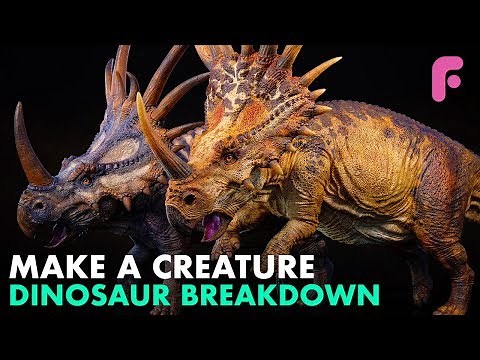How to Make a Creature - Dinosaur Breakdown