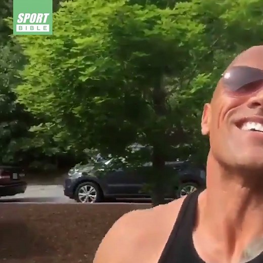 Dwayne The Rock Johnson doesn't have time to bleed... 😳😳😳 | SPORTbible