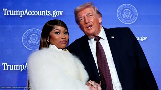 Trump says "I love Nicki Minaj" during Black History Month speech
