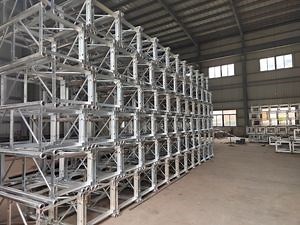 [Hot Item] Painted and Glavanized Mast Section with Rack for Construction Hoist