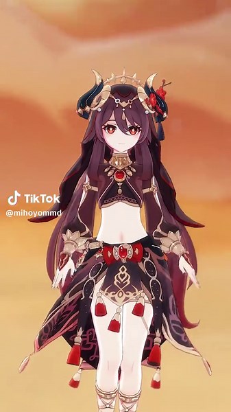 【MMD】Hu Tao【Nilou Style】- Screwbot Factory #mmd #shorts #HoYoverse #miHoYo #genshin #原神