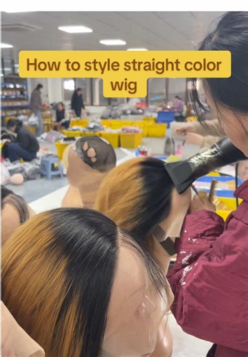 How to Style a Straight Color Wig Like a Pro