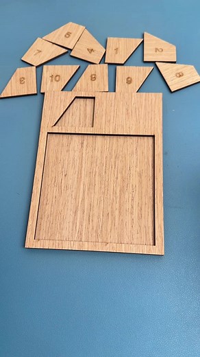 Challenge: Fit Ten Right-Angled Trapezoids in a Box