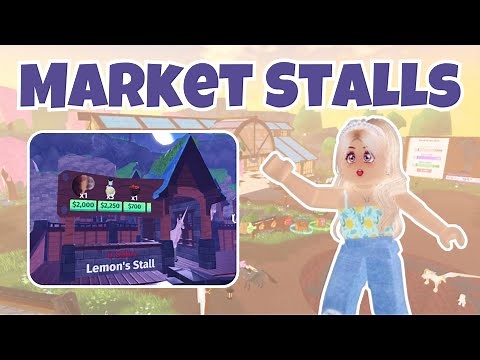 Market Stalls & More OUT NOW! Checking Out The Update | Horse Life