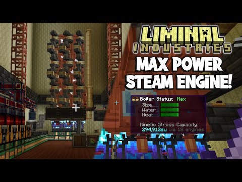 Powering my Base with Super-Heated LVL 18 Steam Engine! | How to Set Up [Liminal Industries #18]