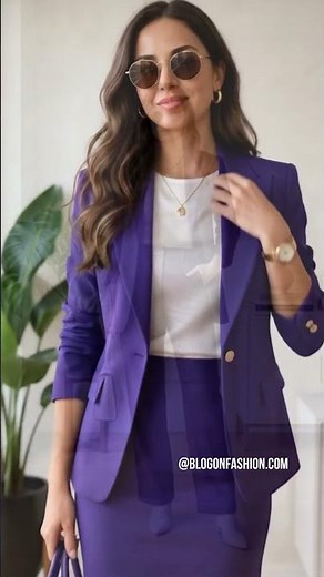 Purple — The IT Color of Fall 2026 | Top Trending Outfits for Women #shorts