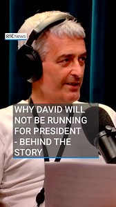 There’s been plenty of speculation around the Irish presidency race - and absolutely none of it has been about David McCullagh. The team from Behind the Story discuss potential candidates for the presidential race. 🎧Listen to RTÉ’s Behind the Story wherever you get your podcasts. #rténews | RTÉ News