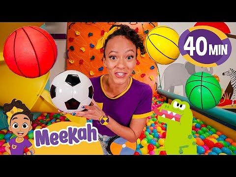 Meekahs Bouncy Soccer Shapes | Sports With Meekah | Educational Videos for Kids | Meekah Kids TV