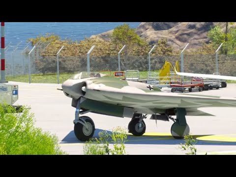 Rare Footage? Horten Ho 229's Insane Saba Takeoff!