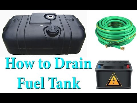 How To Drain Fuel Tank Easily