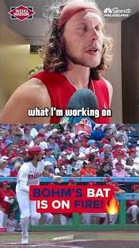 Alec Bohm is having a GREAT spring, so what's working? 🔥💪