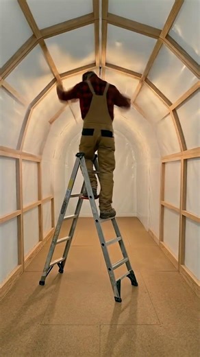 I built a SECRET Cozy Cabin in an Autumn forest 🍁