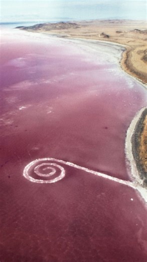 X-Ray Eyes | Spiral Jetty, Robert Smithson, Great Salt Lake, Utah, 1970. Spiral Jetty, documentariy film, 11 min., 1970. #video #documentary #art... | Instagram