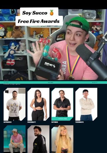Soy Zuko en los Free Fire Awards: Leyenda Viva