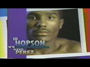USA Tuesday Night Fights Promo - Eddie Hopson vs Alexis Perez 1994 Boxing