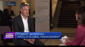 Apollo Global 'not fundamentally concerned' by recent market volatility, says firm's head of Europe