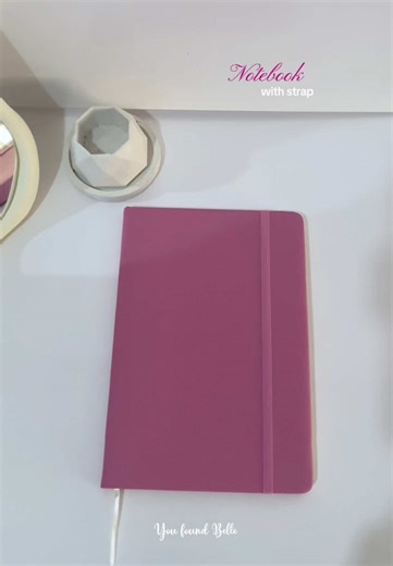 Stylish and Durable Notebook with Strap