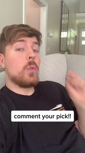 its kind of a hard choice for me lol #fypシ | Mrbeast