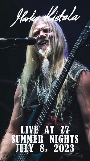 Live at @konzertfabrik_z7 Summer Nights Open Air, July 8th 2023! | Marko Hietala