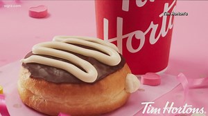Tim Hortons offering free donuts in honor of Valentine's Day