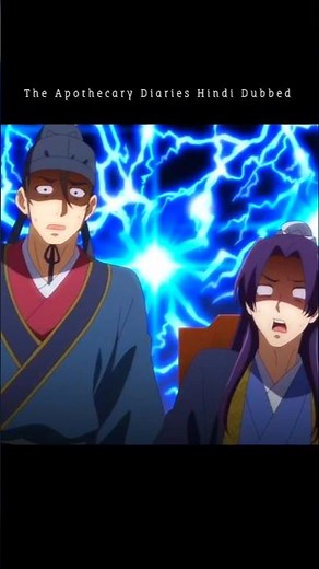 The apothecary diaries Hindi dubbed shorts 🎀 #shortsfeed #maomao