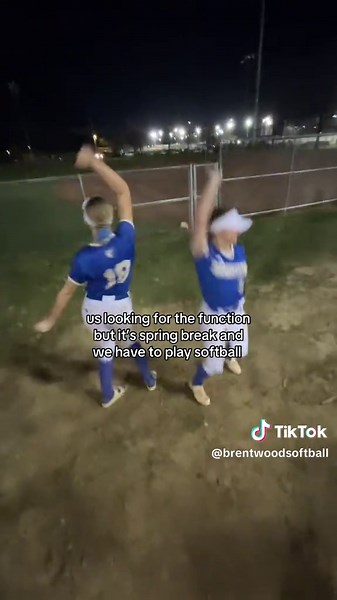 Spring Break Softball Fun: Dancing and Playing Together