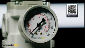 PneumaticPlus Air Pressure Gauge for Air Compressor WOG Water Oil Gas 1-1/2" Dial Center Back Mount 1/8" NPT 0-160