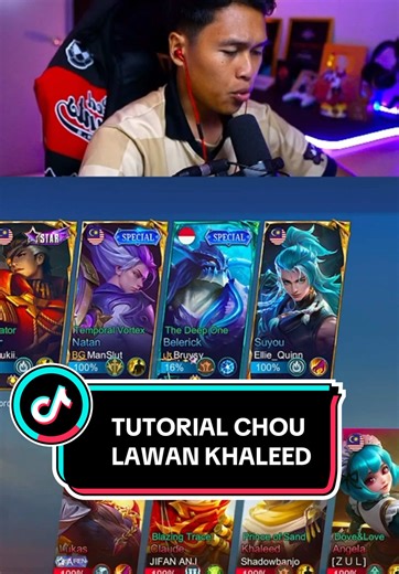 Tutorial lawan khaleed di exp #MLBB #MobileLegendsBangBang