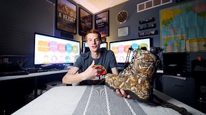 Watch 8 Fans Realtree Edge Camo Hunting Boots on Amazon Live