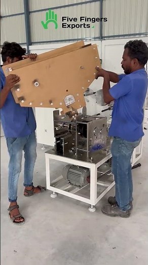 U shape Paper Straw Packing Machine with Bevel Cut Production Line | Five Fingers Exports