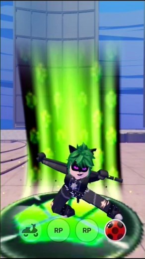 Claw Noir Transformation | ROBLOX #miraculous #clawnoir #roblox