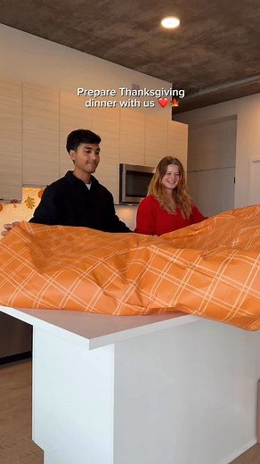 Leveling up our hosting game, every Thanksgiving ❤️🫶🏽🍂🍁 We made butter chicken, samosas, and garlic naan from @trulyindianfood and it made the holiday table so easy and flavorful! 🥘 Shop the full spread on their Amazon storefront! #TrulyIndian #TrulyIndianTogether #indianfood #holidayseason #thanksgiving #butterchicken #samosas #garlicnaan #katlinandsourabh #couple #multiculturalcouple #indianinus #nri | Kat and Sourabh