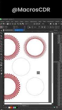 Recursive Pattern Generator #coreldraw #coreldrawmacro #coreldrawtutorial #tutorial #tutorials