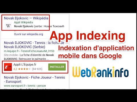 Google App Indexing : conseils et démo avril 2015
