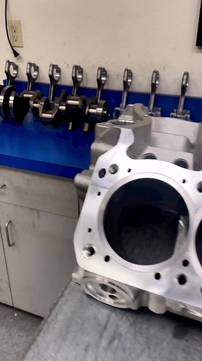 This big bore 347ci stroker SBF combination is ready to be built with a complete #SCATcrankshafts rotating assembly. 👍 | SCAT Crankshafts
