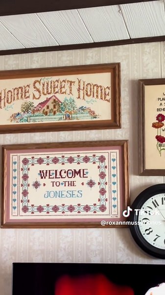 My needlework collection is growing! I am loving it so much. #crossstitch #crewel #needlework #grannycore