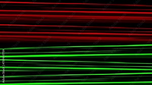 Red and Green Comic Speed Lines | Anime Fast action speed Lines in 2 different colors