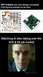 GPT-6 Designing PCBs Now 💀| #AI #ArtificialIntelligence #ECE #EE #Electronics #Engineering #tech