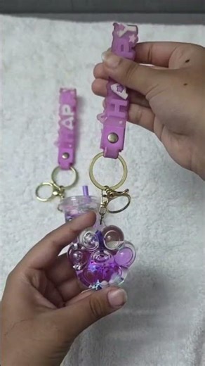 You NEED this aesthetic keychain for your bag! 💜✨